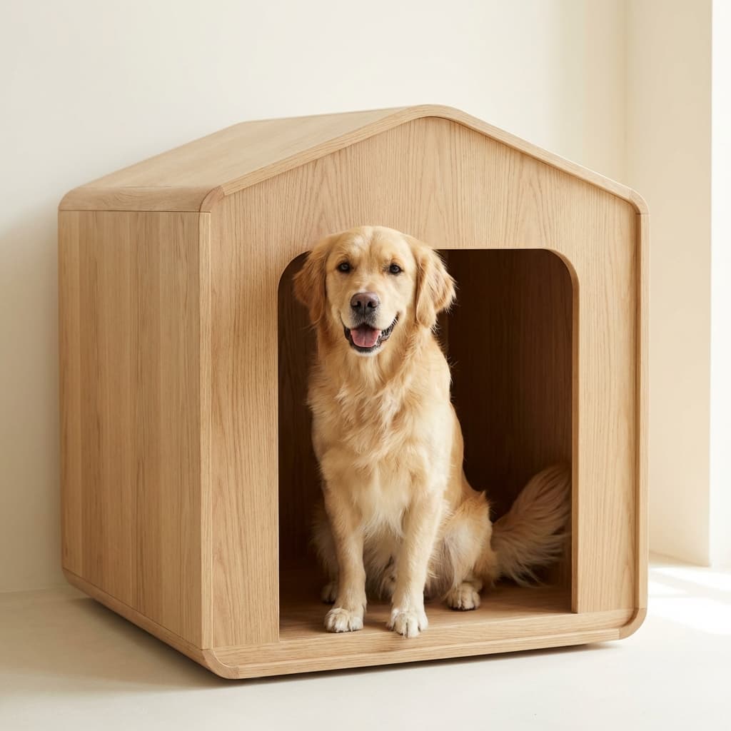 Golden Retriever en casa PawConcept
